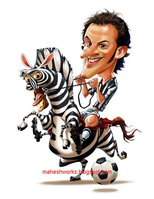 Alessandro Delpiero by Mahesh Nambiar caricature-sports-stars (12)