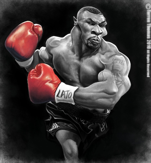 Mike Tyson caricature-sports-stars (25)
