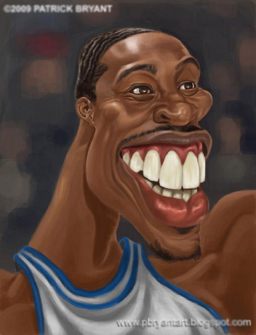 Dwight Howard by Patrick Bryant caricature-sports-stars (27)