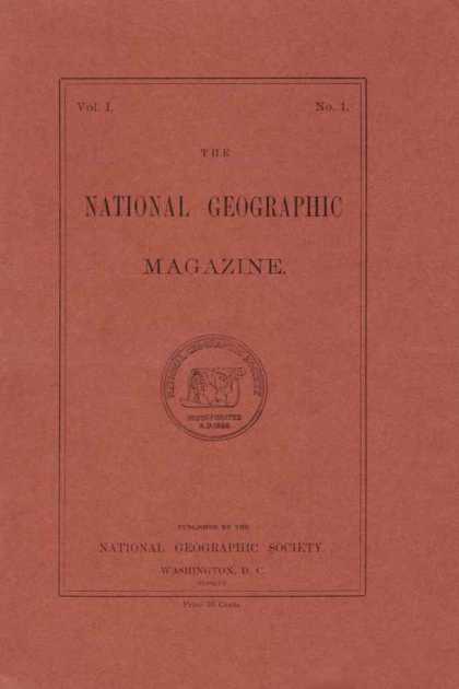 National Geographic Magazine | October 1888 Issue National Geographic Magazine | October 1888 Issue via YouTheDesigner