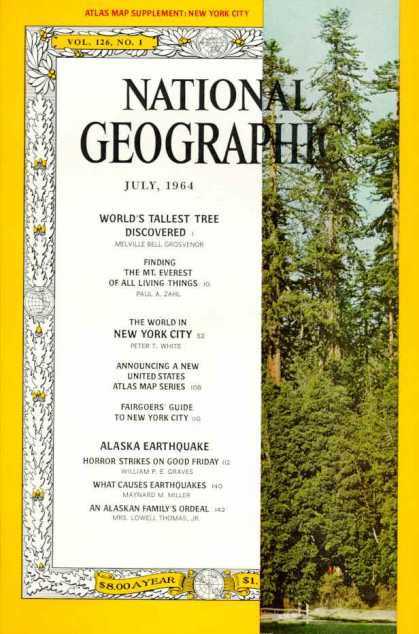 National Geographic July 1964 Issue National Geographic July 1964 Issue via YouTheDesigner