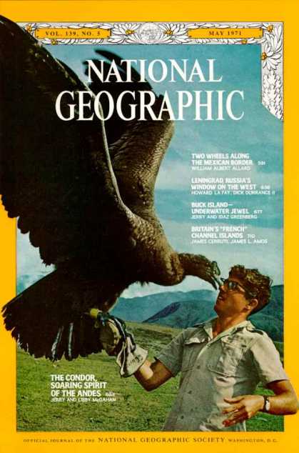 National Geograohic May 1971 Issue National Geograohic May 1971 Issue via YouTheDesigner