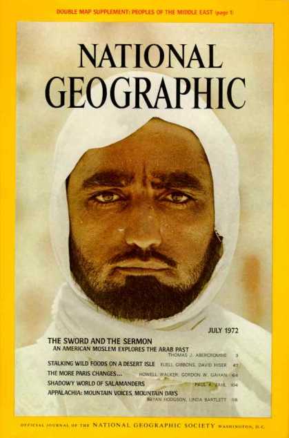 National Geographic July 1972 Issue National Geographic July 1972 Issue via YouTheDesigner