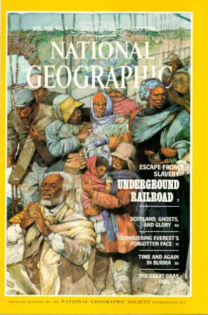 National Geographic July 1984 Issue National Geographic July 1984 Issue via YouTheDesigner