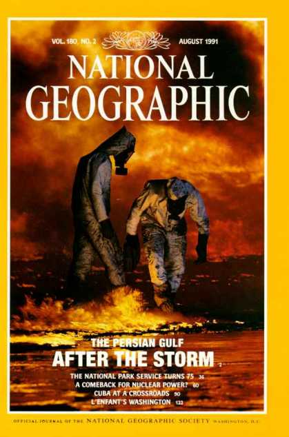 National Geographic August 1991 Issue National Geographic August 1991 Issue via YouTheDesigner