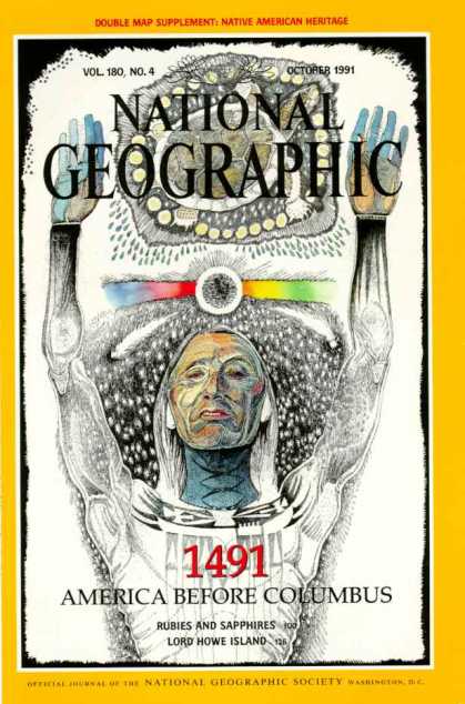 National Geographic October 1991 Issue National Geographic October 1991 Issue via YouTheDesigner