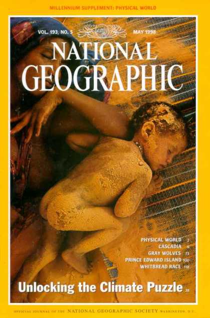 National Geographic May 1998 Issue National Geographic May 1998 Issue via YouTheDesigner