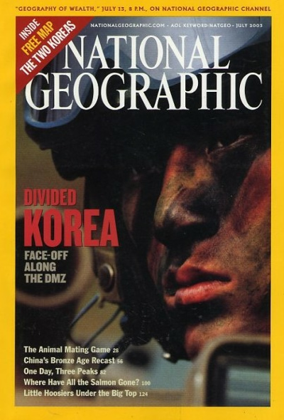 National Geographic July 2003 Issue National Geographic July 2003 Issue via YouTheDesigner