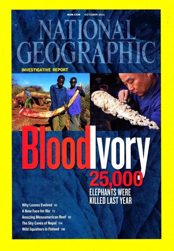 National Geographic October 2012 Issue National Geographic October 2012 Issue via YouTheDesigner