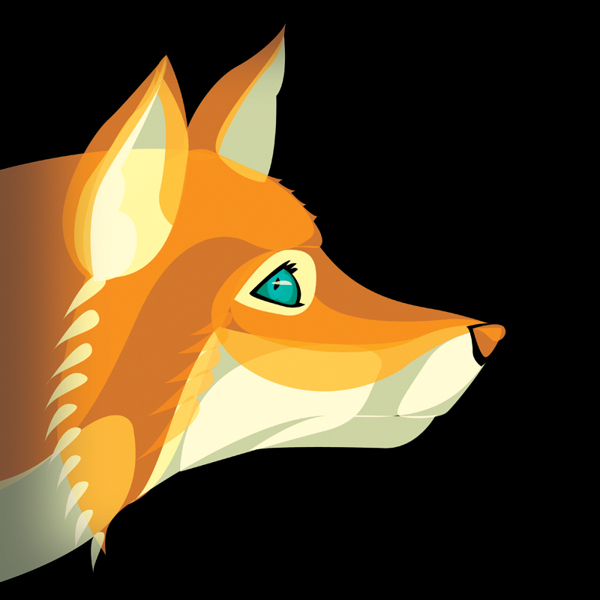 Fox Vector Illustration by Ben O'Brien via You The Designer Fox Vector Illustration by Ben O'Brien via You The Designer