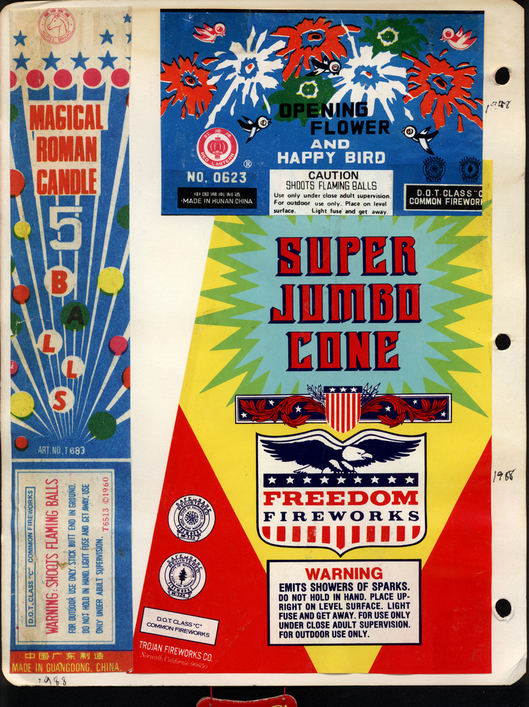 Vintage-Fireworks-Packaging-Design-001 Vintage Fireworks Packaging