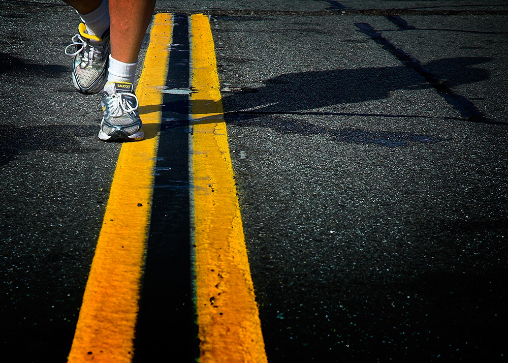 marathon yellow