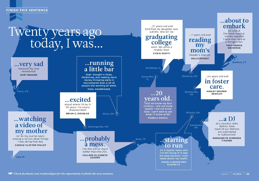 A new section in Reader's Digest Reader's-Digest-Redesigned_Page_003