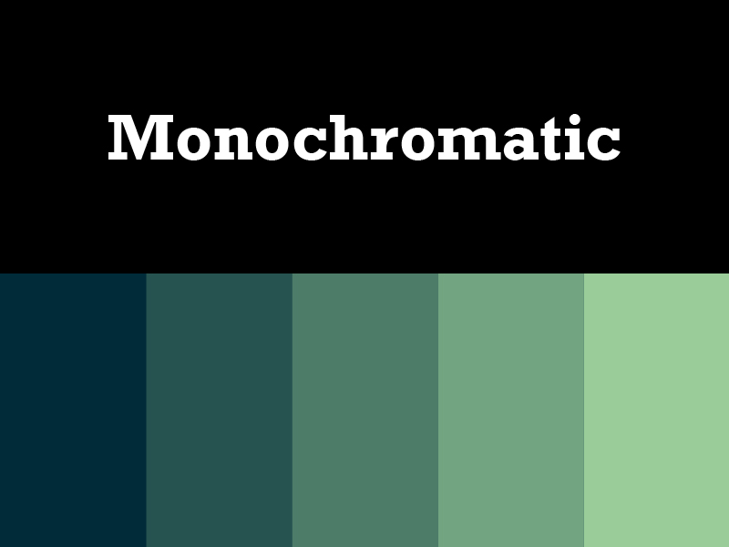 Monochromatic Palette easy color palette tips – ucreative Monochromatic Palette easy color palette tips – ucreative
