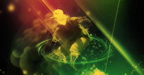graphic design examples 17 - liquid sk8er