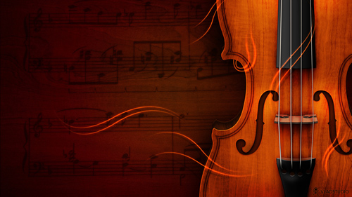 desktop wallpaper designs 15 - violin