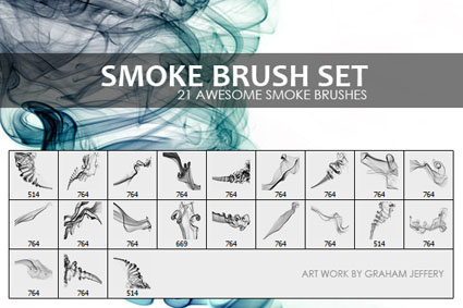 free-smoke-brush-set free-smoke-brush-set