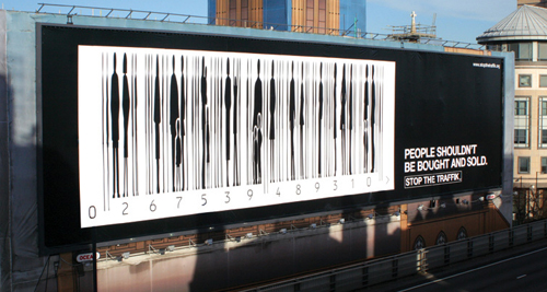 creative-outdoor-advertisement-11 Creative Outdoor Advertisement Design - Barcode Stop the Traffic