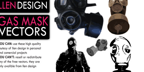 gas mask vector
