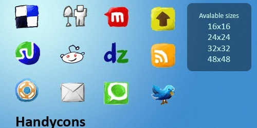 social media icon set