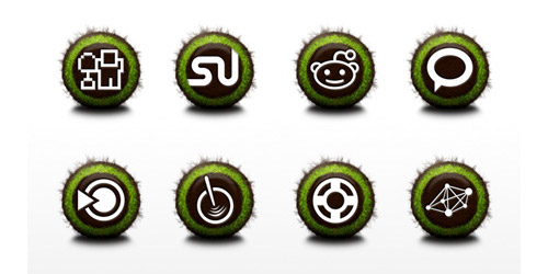Nurture Social Icon Set