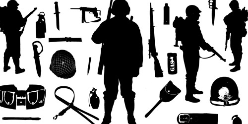 military vector