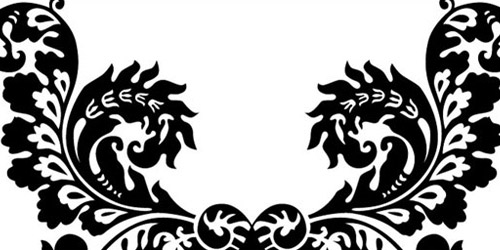 ornamental flourish vector