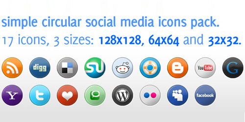 Social Media Icons Pack Download