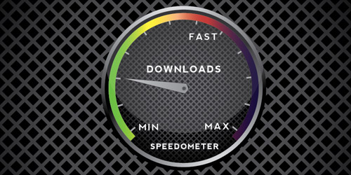 speedometer vector