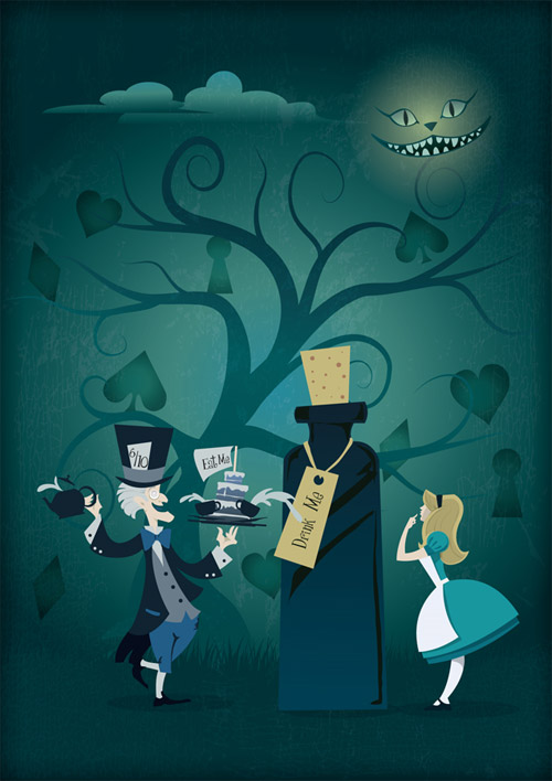 Alice in Wonderland Artwork