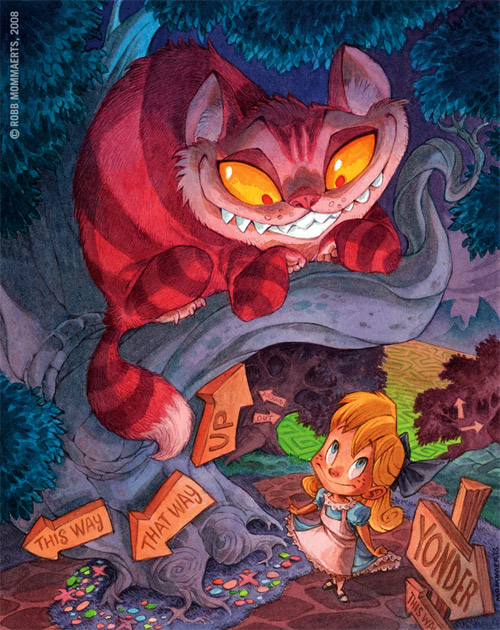 Cheshire Cat artwork