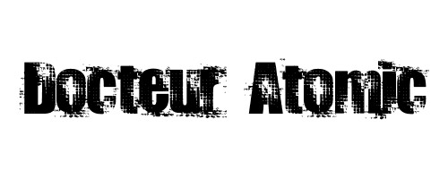 Docteur Atomic Font