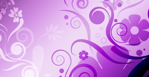 floral swirls photoshop