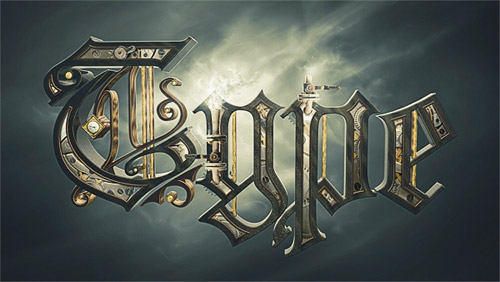 steampunk typo
