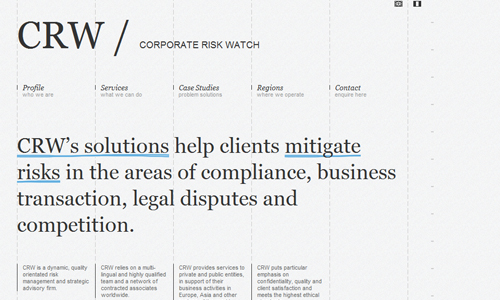 corporate risk watch