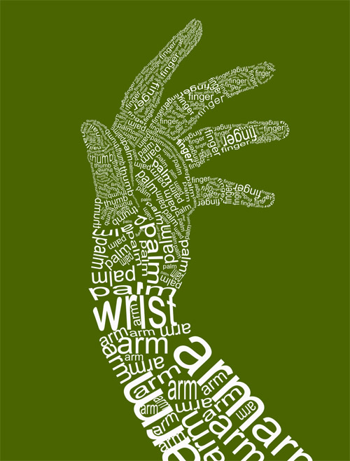 white hand type