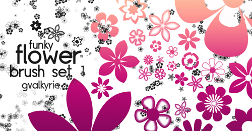 flower brush set