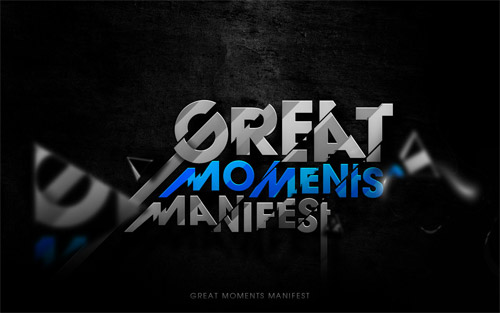 moment manifest typography