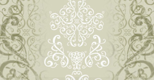 ornamental vintage brush