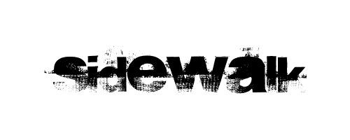 Sidewalk font
