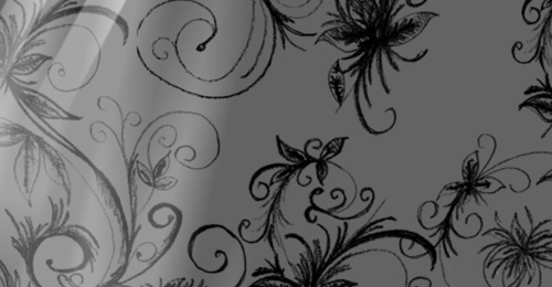floral stroke