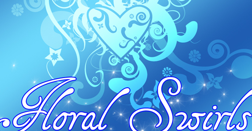 floral swirls