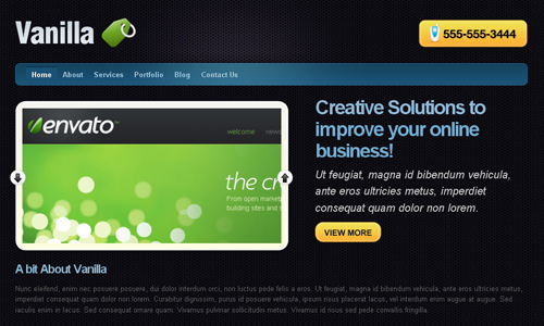Corporate WordPress Themes - Vanilla