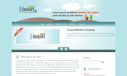 Corporate WordPress Themes - Vision Business