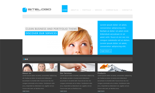 Corporate WordPress Themes - RT-Theme 7