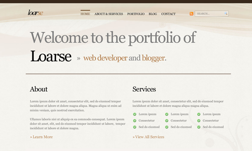 Corporate WordPress Themes - Loarse