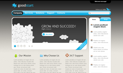 Corporate WordPress Themes - Good Start