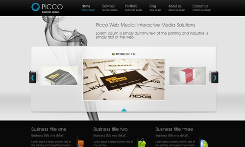Corporate WordPress Themes - Picco