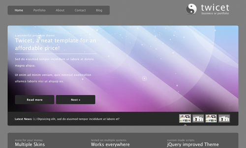 Corporate WordPress Themes - Business Portfolio