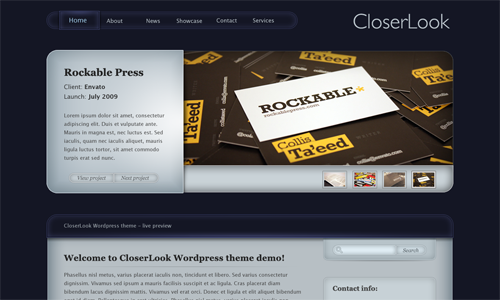 Corporate WordPress Themes - CloserLook